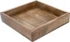 Mango Servier Tablett quadratisch - 25 cm - Deko Holz Produktbild-Vorschau 1