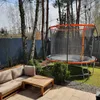 nabbi Trampolin Jumper PROFI 305 cm - schwarz / orange Produktbild-Vorschau 16