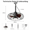 Ventilateur de plafond d'extérieur de 50 cm avec éclairage Voir les images du produit 6