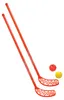 SCHILDKRÖT 970135 SCHILDKRÖT Fun Hockey Set, 4 pezzi, rosso Anteprima dell’immagine prodotto 1