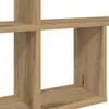 vidaXL Nástěnná police Artisan dub 100x18x53 cm materiál na Náhled obrázku produktu 7