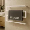 FRAMADO, Handtuchhalter Badezimmer Wand, Metall, 70x7x50cm, Produktbild-Vorschau 5