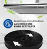 Aktivkohlefilter Set 4x Ø175mm passend wie Respekta MIZ0031 Produktbild-Vorschau 6