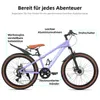 Joystar 24 Zoll Kinder-MTB ab 8 J. Aluminium 7-Gang Produktbild-Vorschau 2