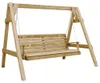 vidaXL Schaukelbank Imprägniertes Kiefernholz 205x150x157 Produktbild-Vorschau 5