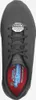 A top-down view of a black Skechers sneaker. Voir les images du produit