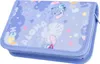 A closed pencil case with a cartoon character print. Podgląd zdjęcia produktu