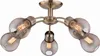 A close-up, studio shot of a ceiling light fixture. Podgląd zdjęcia produktu