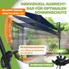 KESSER® Sonnenschirm Doppelsonnenschirm 4,6m x 2,7m | Produktbild-Vorschau 5