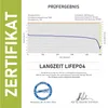 LANGZEIT LiFePO4 200Ah 12V Bluetooth Lithium Batterie Produktbild-Vorschau 4