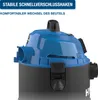 Close-up of the top part of a wet and dry vacuum cleaner, highlighting its features. Produktbild-Vorschau