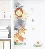 Wandtattoo mit Waldtieren, Wandsticker für Kinderzimmer, Produktbild-Vorschau 1