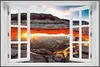 Wallario Wandbild mit Fenster-Illusion: Sonnenstrahl am Produktbild-Vorschau 1