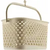 A beige laundry basket with a handle, designed for holding clothespins. Podgląd zdjęcia produktu