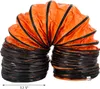SucceBuy 25FT tubo flessibile per condotti, condotto in PVC Anteprima dell’immagine prodotto 8