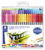 STAEDTLER 3200 Doppelfasermaler Etui mit 120 Farben Produktbild-Vorschau 1
