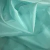 Crystal Organza Stoff Meterware 150 cm Breite, Türkisgrün Produktbild-Vorschau 2
