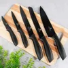 Brotmesser Stahl schwarz 32 cm Produktbild-Vorschau 6
