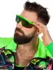 80er Schnelle Brille neon-grün Produktbild-Vorschau 2
