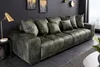 riess-ambiente Big Sofa ELEGANCIA 285cm moosgrün Microfaser Produktbild-Vorschau 5