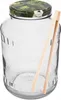Glasgefäß mit Schraubverschluss 1.5L fi 82/6 + Zange Produktbild-Vorschau 6