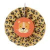 Deko Papier Rosetten mit Tiermuster und Tiere Motiv 20cm Produktbild-Vorschau 2