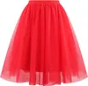ASKSA Damen Tuellrock 50Er Rock Retro Ballet Tanzrock 3 Voir les images du produit 1