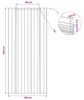 vidaXL Rollo hnedý, 100 x 220 cm, z trstiny Náhľad obrázku produktu 8