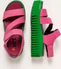 Art Sandales à talons pour Femme 1573 NOBUCK PINK/BRIGHTON Voir les images du produit 4