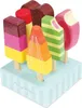 Le Toy Van Holz-Eislutscher Spielzeug Set -100% - buntes Produktbild-Vorschau 1