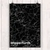 Mr. & Mrs. Panda Bild Wipperfürth DIN A4 - Geschenk, Stadt Produktbild-Vorschau 2