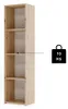 Scaffale LONI 160x40 cm – design minimalista in rovere Anteprima dell’immagine prodotto 5
