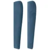 Kopfteil mit Ohren Dunkelblau 183x23x118/128 cm Samt Produktbild-Vorschau 4