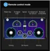 A smartphone screen displaying a remote control interface for a product, likely a toy or gadget, with various control buttons and indicators. Voir les images du produit