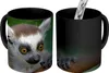 MuchoWow® Kouzelný pohár Zvíře - Větev - Lemur kroužkovaný Náhled obrázku produktu 1