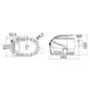 Osculati Europump II G750 Pompa per barca Anteprima dell’immagine prodotto 3