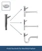 Sanitop Verstellrohr / Abwasserschlauch Chrom 1 1/4" X 200 Produktbild-Vorschau 5