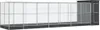 vidaXL Voliéra s nástavcem stříbrná 830x203x216 cm ocelová Náhled obrázku produktu 1