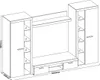 Wohnwand RUMBA XL Schrankwand TV-Schrank Wandregal Produktbild-Vorschau 2