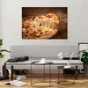 Bilder auf glas - Pizza Käse Tomaten - 100x70cm - Produktbild-Vorschau 6