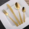 Besteckset Athen, 16-teilig, 4 Personen, gold, Edelstahl Produktbild-Vorschau 2