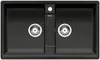 Blanco Zia 9 - Évier en silgranite, 860x500 mm, noir 526029 Voir les images du produit 7
