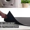 Tapis pour machine à laver noir antidérapant, lavable Voir les images du produit 4