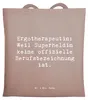 Mr. & Mrs. Panda Shopping Tasche Spruch Ergotherapeutin Produktbild-Vorschau 1