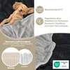 Blumtal Couverture douillette 150x200 cm avec aspect tricot Voir les images du produit 2