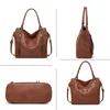 Handtasche 3-Tlg Shopper Schultertasche Geldbörse Damen Produktbild-Vorschau 7