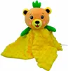 Frootimals Kuscheltuch Bubba Tropibear gelb/grün Doudou Bär Produktbild-Vorschau 1