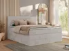 MKS MEBLE Boxspringbett 160x200 Hellgrau Cord, Produktbild-Vorschau 1