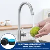 Küchenarmatur Edelstahl Gebürstet 360° Drehbar, Wasserhahn Produktbild-Vorschau 9