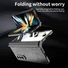 Galaxy Z Fold3 Hülle, Luxus Galvanisierte Charnierschutz Produktbild-Vorschau 3